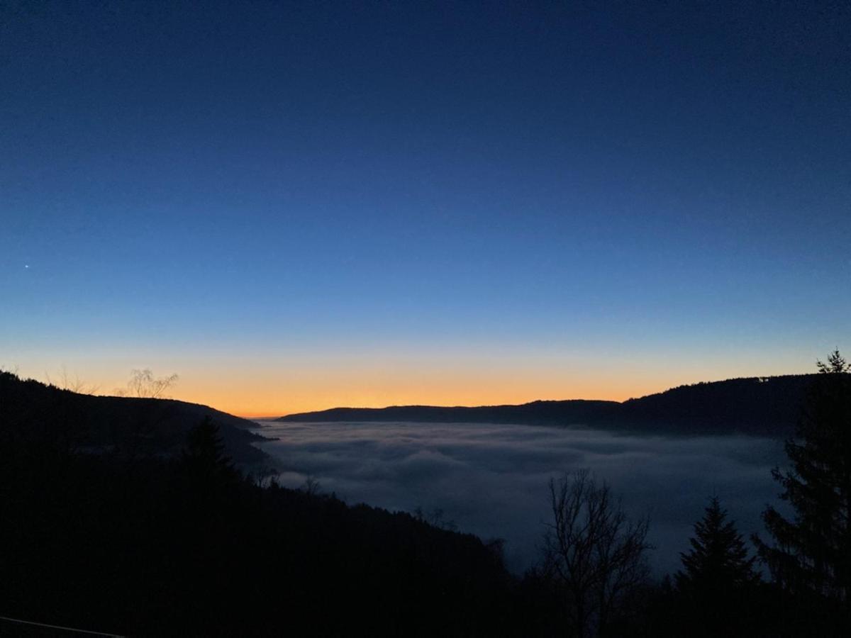 Le Gite Cozy De Bouvacote Avec Vue Panoramique Et Sauna Le Tholy Exterior photo