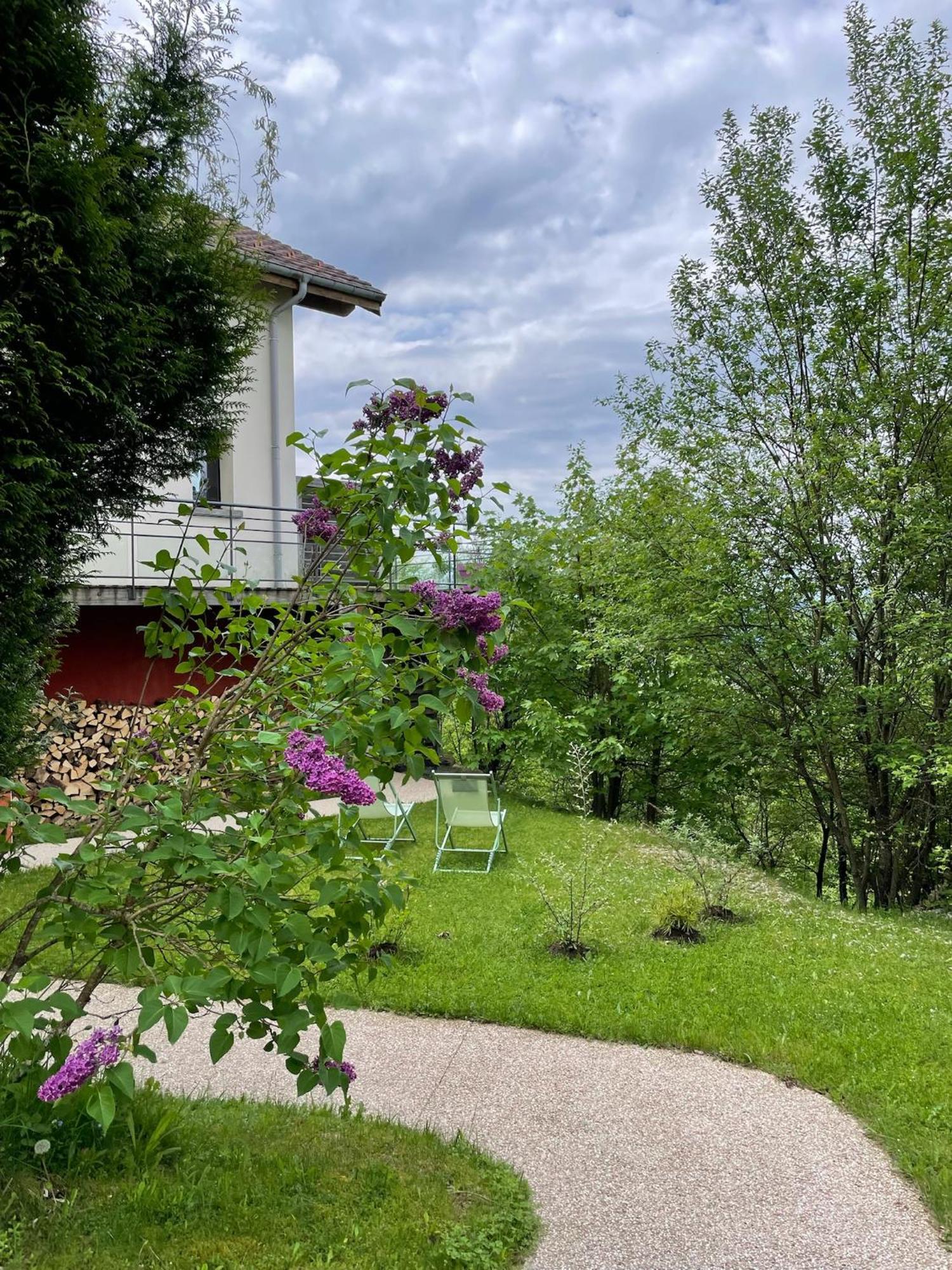 Le Gite Cozy De Bouvacote Avec Vue Panoramique Et Sauna Le Tholy Exterior photo